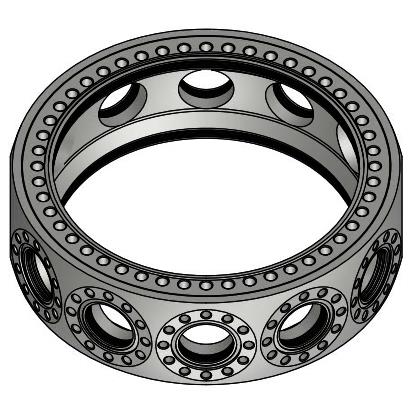 CF200十二边形真空腔体