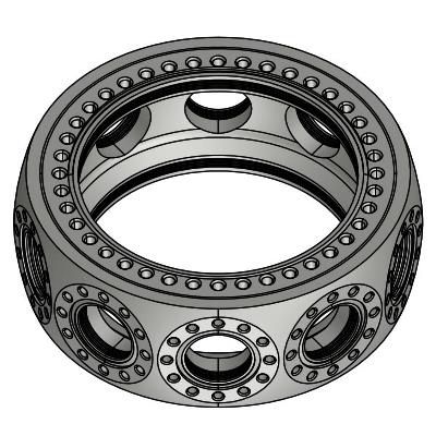 CF150十边形真空腔体C10I2