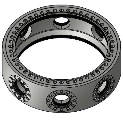 CF200八边形真空腔体C8J2