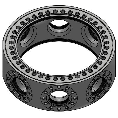 CF150八边形真空腔体C8I2S