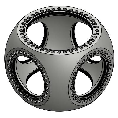 CF150四边形真空腔体G4I2