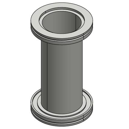 ISO-K法兰直通接头