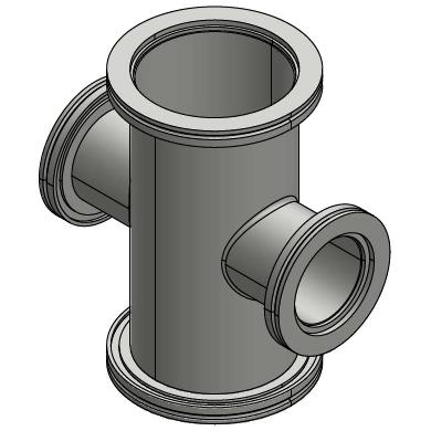 ISO-K法兰变径四通