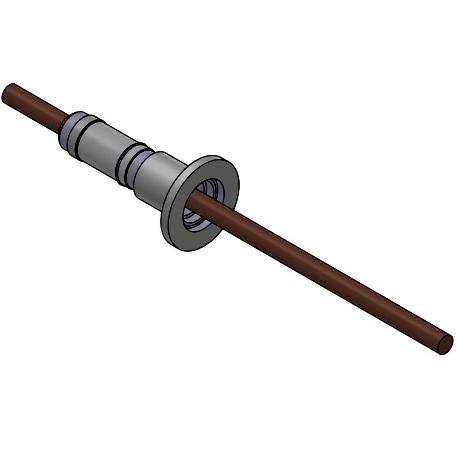 5KV大电流KF真空电极法兰