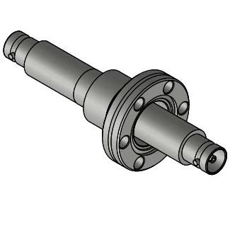 Double-ended MHV Coaxial Connector with CF Flange