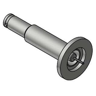 Single-ended SHV-10 Coaxial Connector with KF Flange