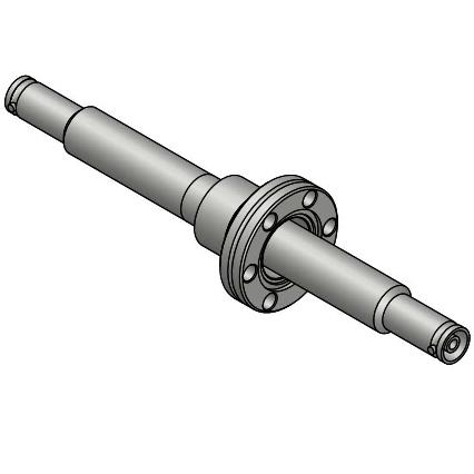 Double-ended SHV-10 Coaxial Connector with CF Flange