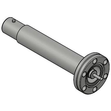 Single-ended SHV-20 Coaxial Connector with CF Flange