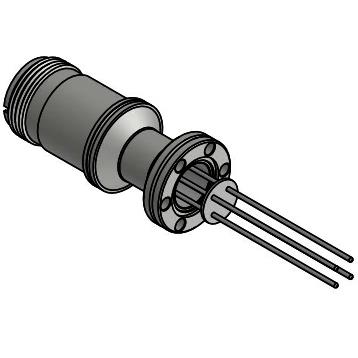 CF Multi-pin Military Watch Lead-in Flange “Mil-Spec”