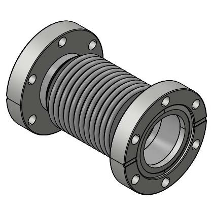 CF Flange Vacuum Bellows
