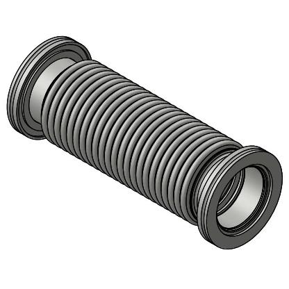 ISO Flange Vacuum Bellows