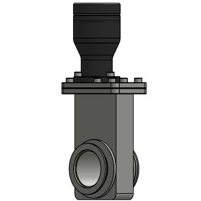 Manual Gate Valve with KF Flange for Vacuum System