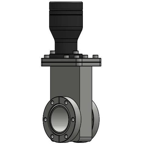 Manual Gate Valve with CF Flange for Vacuum System