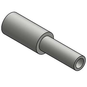 Extended welded reducer