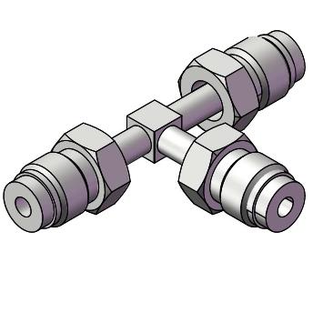 Welded Male VCR Tee Connector
