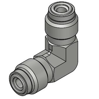 VCR Gland Integrated Elbow