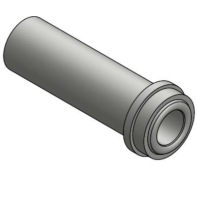 High-flow VCR gland connector