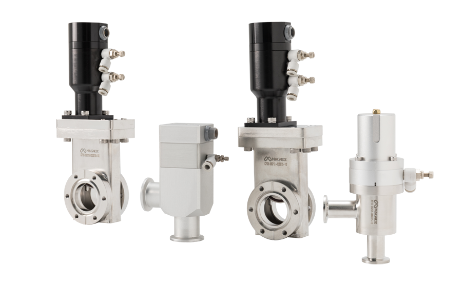 Vacuum chamber pipe valve Series