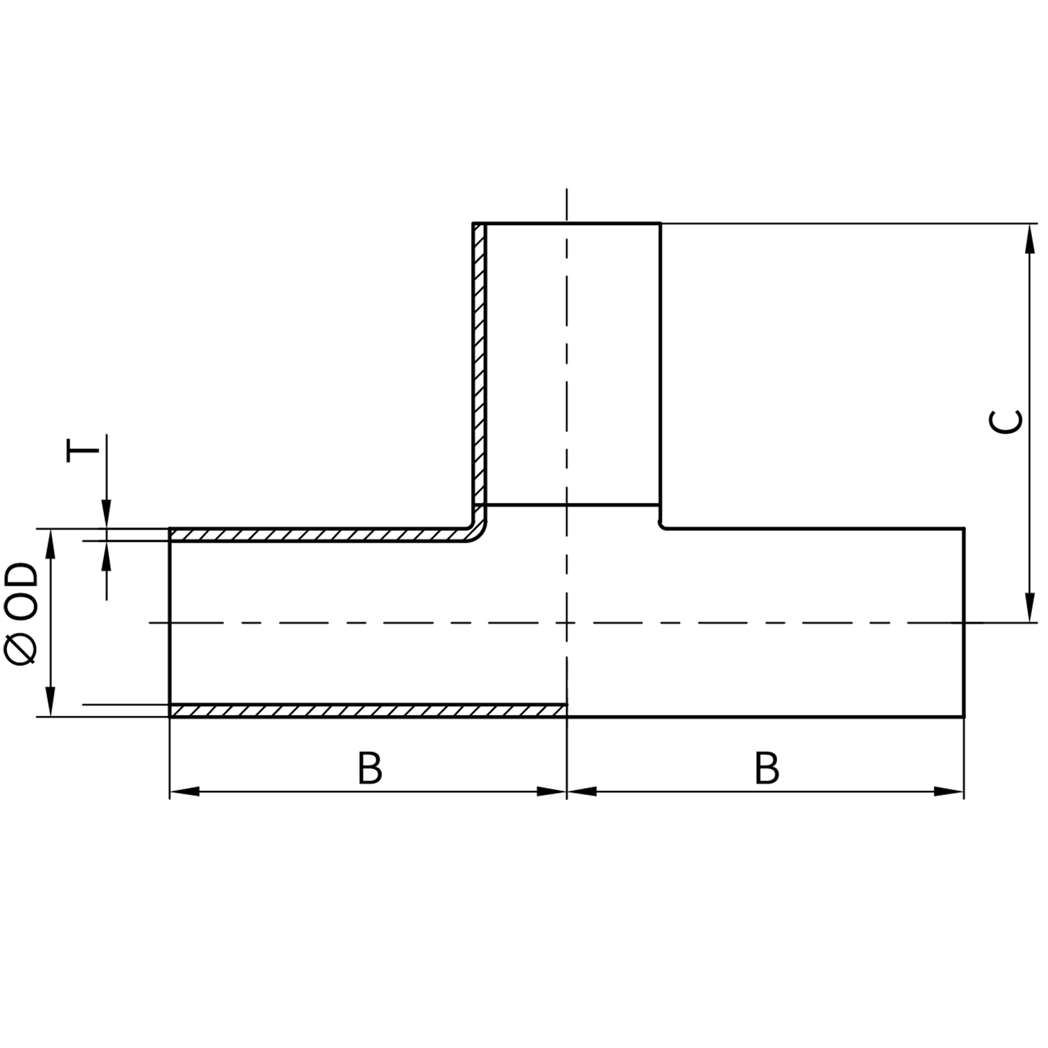 3A Long Tangent Concentric Tees