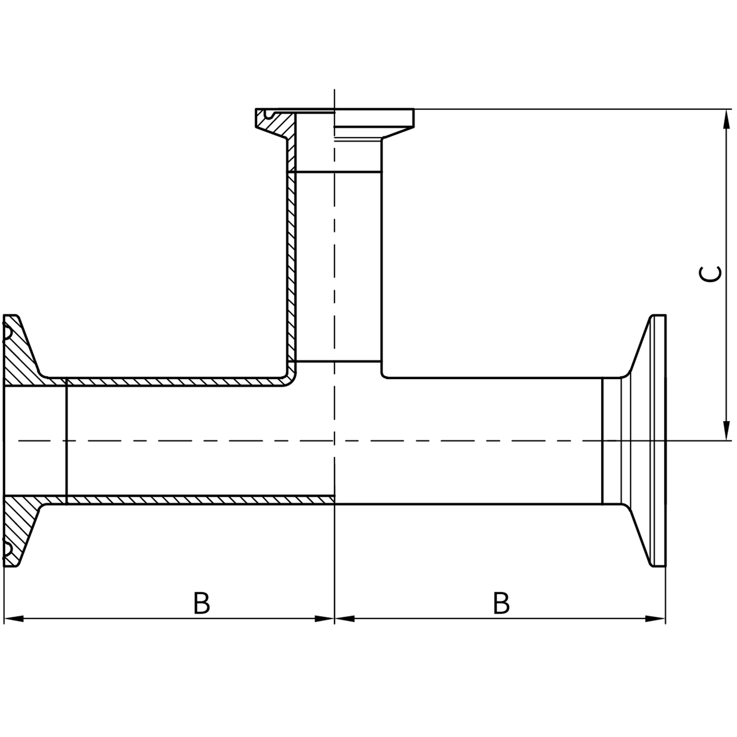 3A Tees with Ferrule