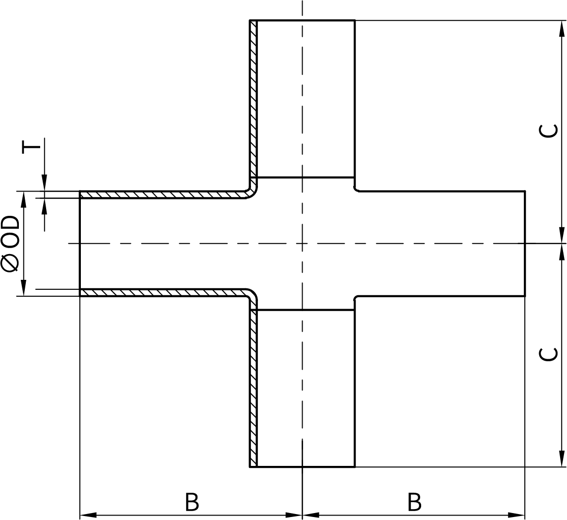 3A Long Tangent Cross