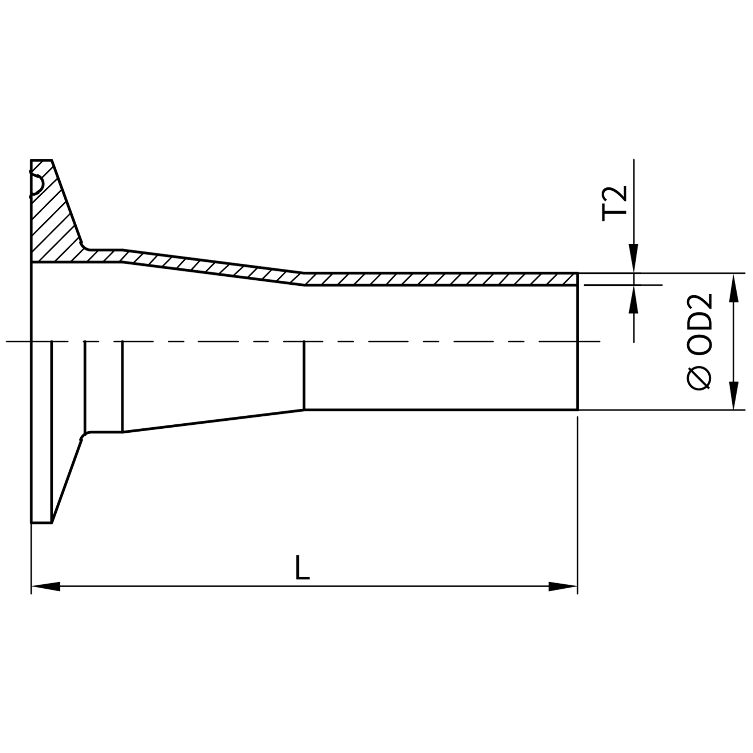 3A Concentric Reducers with Ferrule