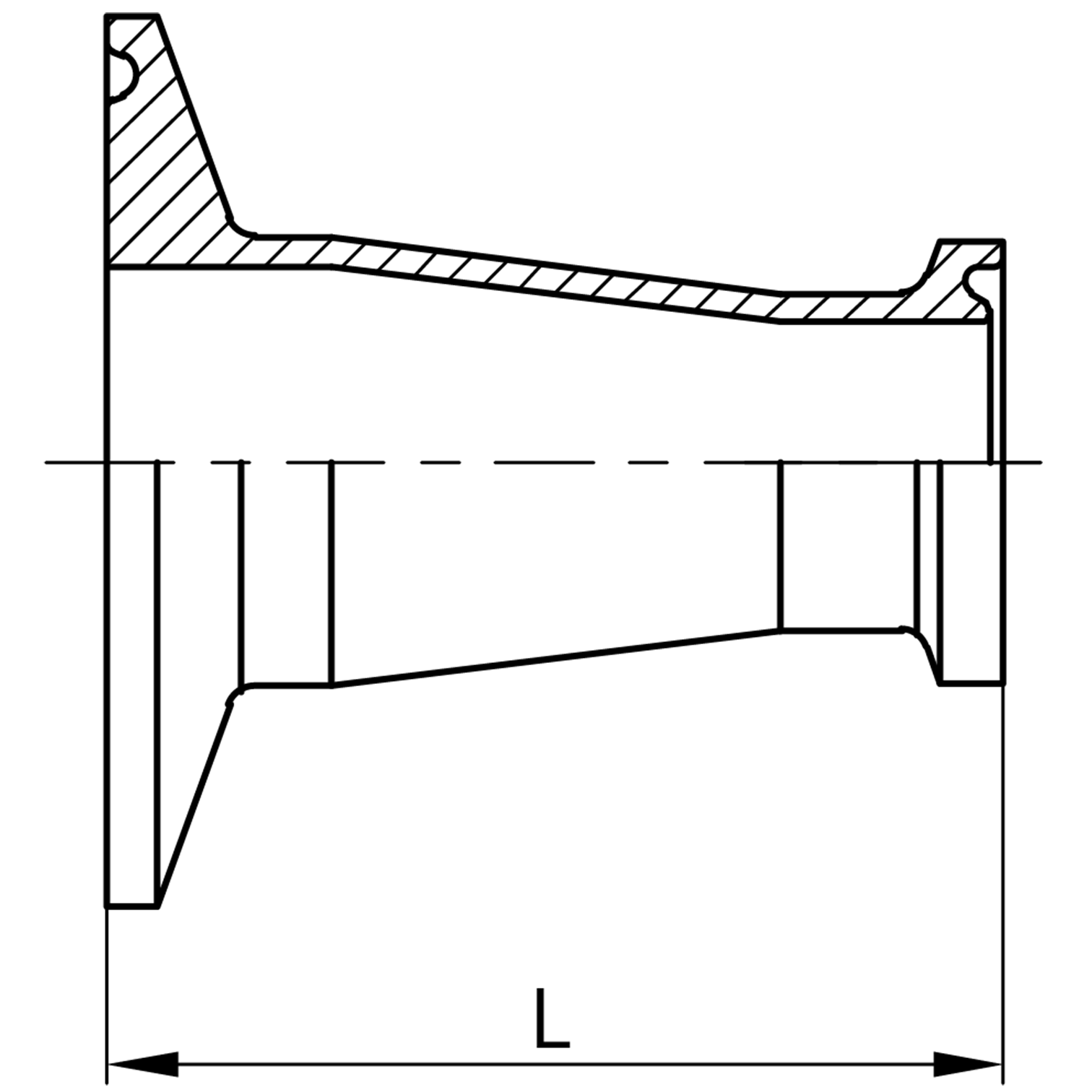 3A Concentric Reducers with Ferrule