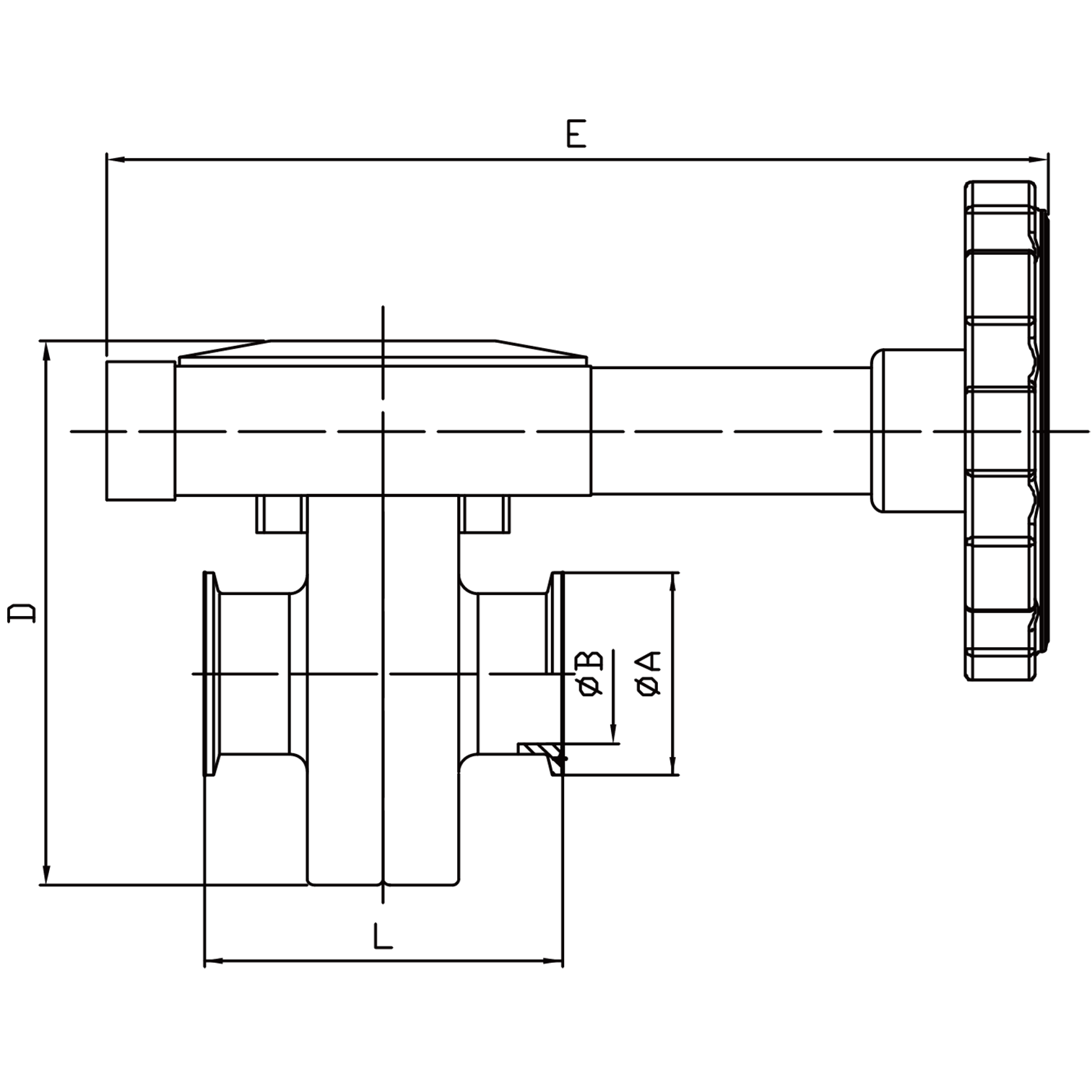 Manual Butterfly Valve